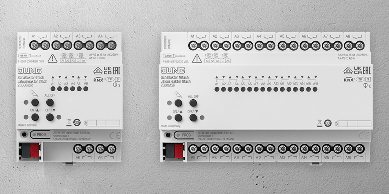 KNX Schalt- und Jalousieaktoren bei Hofmann Elektrotechnik und Gebäudeservice in Neuhütten