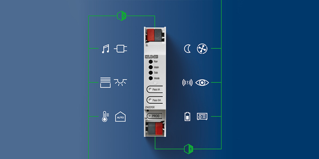 KNX Bereichs- und Linienkoppler bei Hofmann Elektrotechnik und Gebäudeservice in Neuhütten