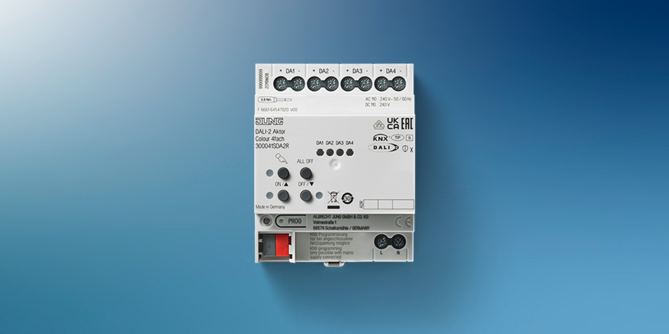 KNX DALI 2 Gateway Colour bei Hofmann Elektrotechnik und Gebäudeservice in Neuhütten